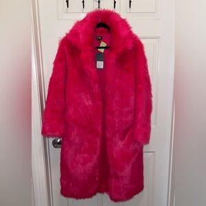 Kaylee Kollection | Fluffy Pink Coat